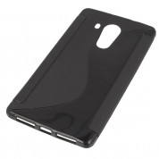 S-Line Cover Case - силиконов (TPU) калъф за Huawei Mate 8 (черен)