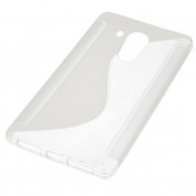 S-Line Cover Case - силиконов (TPU) калъф за Huawei Mate 8 (прозрачен) 1