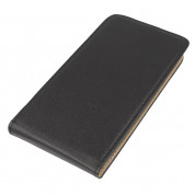 Leather Pocket Flip Case - вертикален кожен калъф с джоб за Huawei Mate 8 (черен) 3