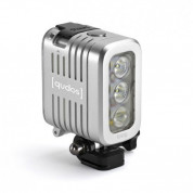 Knog Qudos Action Light - видео светлина за GoPro Hero 2, 3, 3+ и екшън камери с GoPro закрепване (сив)