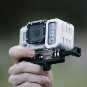 Knog Qudos Action Light - видео светлина за GoPro Hero 2, 3, 3+ и екшън камери с GoPro закрепване (сив) 2