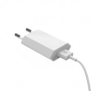 Devia Smart Charger - захранване за ел. мрежа с USB изход (1A) (бял) 2