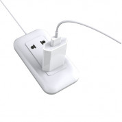 Devia Smart Charger - захранване за ел. мрежа с USB изход (1A) (бял) 1