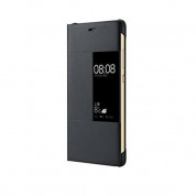 Huawei Flip Case with Window for Huawei P9 Plus (dark grey) 1