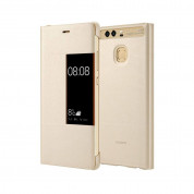 Huawei Flip Case with Window for Huawei P9 Plus (gold)