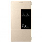 Huawei Flip Case with Window for Huawei P9 Plus (gold) 1