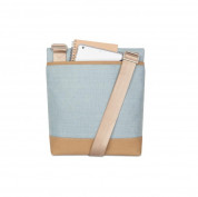 Moshi Aerio Lite Bag - стилна кожена чанта за MacBook 12 с отделение за таблети и смартфони (син) 5