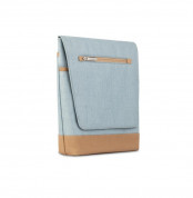 Moshi Aerio Lite Bag - стилна кожена чанта за MacBook 12 с отделение за таблети и смартфони (син) 7
