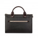 Moshi Urbana Mini Bag - стилна и луксозна кожена чанта за MacBook 12 с отделение за таблети и смартфони (черен) 3