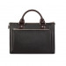 Moshi Urbana Mini Bag - стилна и луксозна кожена чанта за MacBook 12 с отделение за таблети и смартфони (черен) 5