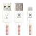 A-Solar Xtorm Sync and Charge Lightning CX015 - плетен Lightning кабел за iPhone, iPad, iPod (20 см.) 2