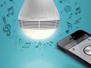 MiPow LED Light and Bluetooth Speaker Playbulb - безжичен спийкър и осветителна крушка за мобилни устройства (бял) 6