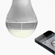 MiPow LED Light and Bluetooth Speaker Playbulb - безжичен спийкър и осветителна крушка за мобилни устройства (бял) 5