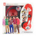 Jivo One Direction SnapCaps On-Ear Leather Band Headphones - слушалки за мобилни устройства (червени) 2