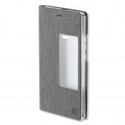 4smarts Chelsea Smart Cover Window Case for Huawei P9 Plus (grey)