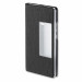 4smarts Chelsea Smart Cover Window Case - кожен калъф с отвор за дисплея за Huawei P9 Plus (черен) 1