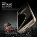 Verus Crystal Bumper Case - хибриден удароустойчив кейс за LG G5 (златист-прозрачен) 5