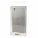 Sony Style Cover SBC20 - оригинален тънък силиконов (TPU) калъф (0.8 mm) за Sony Xperia X (прозрачен) 4