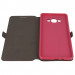 Wallet Flip Case - кожен калъф, тип портфейл и поставка за HTC 10 (розов) 4