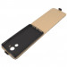 Leather Pocket Flip Case - вертикален кожен калъф с джоб за HTC 10 (черен) 5