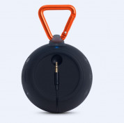 JBL Clip 2 - водоустойчив безжичен портативен спийкър (с карабинер) с микрофон за мобилни устройства (черен) 2
