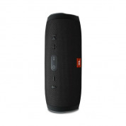 JBL Charge 3 - водоустойчив безжичен спийкър с микрофон и вградена батерия, зареждащ мобилни устройства (черен)