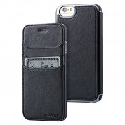 Prodigee Jackit Case - кожен калъф, тип портфейл за iPhone 6, iPhone 6S (черен)