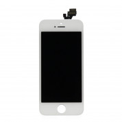 OEM iPhone 5 Display Unit - резервен дисплей за iPhone 5 (пълен комплект) - бял