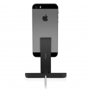 TwelveSouth HiRise - алуминиева повдигаща поставка за iPhone и iPad (черна) 1