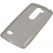 Ultra-Slim Case - тънък силиконов (TPU) калъф (0.3 mm) за LG G4C, LG Magna (черен-прозрачен)