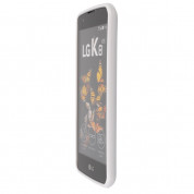 Jelly Case - силиконов (TPU) калъф за LG K8 (бял) 1