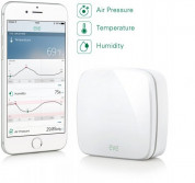 Elgato Eve Room Wireless Indoor Sensor - сензор за измерване на качеството на въздуха, температурата и влажността на въздуха в стайни помещения 