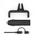 Kenu Airframe Plus Car Kit Deluxe - поставка за радиатора, зарядно за кола и кабел за iPhone, Samsung, HTC, LG, Sony и мобилни телефони (черна) 3