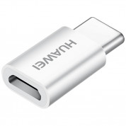 Huawei microUSB to USB-C Adapter AP52 - microUSB към USB-C адаптер за устройства с USB-C порт (ритейл опаковка)