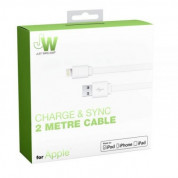 Just Wireless Lightning USB Cable - USB кабел за iPhone, iPad и устройства с Lightning порт (2 метра) 2