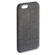 4smarts Killarnay Clip Cotton - полиуретанов кейс с текстилно покритие за iPhone 6, iPhone 6S (сив)  1