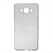 Ultra-Slim Case - тънък силиконов (TPU) калъф (0.3 mm) за Samsung Galaxy J3 (2016) (черен-прозрачен)