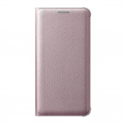 Samsung Flip Cover EF-WA310PZEGWW - оригинален кожен кейс за Samsung Galaxy A3 (2016) (розово злато)