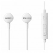 Samsung Stereo Headset HS1303 - слушалки с микрофон и управление на звука за Samsung мобилни устройства (бял)
