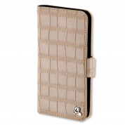 4smarts Ultimag Book Norwalk Case for smartphones up to 5.8 in. (croco beige)