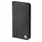 4smarts Ultimag Wallet Westport Cayman Case - универсален кожен калъф с магнитно захващане за смартфони до 5.8 инча (черен)