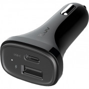 iLuv MobiSeal2 USB-C Car Charger - зарядно за кола с USB-C и USB-А изходи за зареждане на мобилни устройства