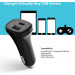iLuv MobiSeal2 USB-C Car Charger - зарядно за кола с USB-C и USB-А изходи за зареждане на мобилни устройства 6