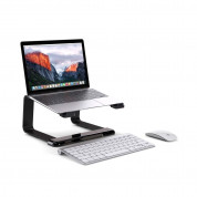 Griffin Elevator Computer Laptop Stand - настолна алуминиева поставка за MacBook и лаптопи (черна) 5