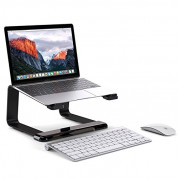 Griffin Elevator Computer Laptop Stand - настолна алуминиева поставка за MacBook и лаптопи (черна) 1