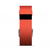 Fitbit Charge HR Large Tangerine Size Wireless Activity and Sleep for iOS and Android 2