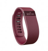 Fitbit Charge Burgundy Small Size Wireless Activity and Sleep for iOS and Android