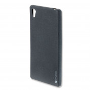 4smarts Ultimag Soft Touch Cover Sandburst Case - термополиуретанов удароустойчив кейс за Sony Xperia Z5 (черен)