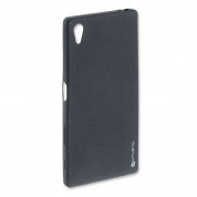 4smarts Ultimag Soft Touch Cover Sandburst Case - термополиуретанов удароустойчив кейс за Sony Xperia Z5 (черен) 1