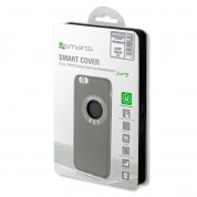 4smarts Ultimag Soft Touch Cover Sandburst Case - термополиуретанов удароустойчив кейс за iPhone 8 Plus, iPhone 7 Plus (черен) 4